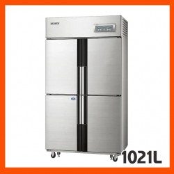 [삼성전자] 업소용냉장고, 간냉식 (냉장실 3개 / 냉동실 1개 / 선반 5개)