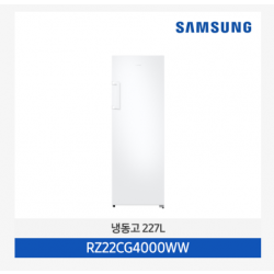 [삼성전자] 냉동고 (RZ22CG4000WW) 227리터