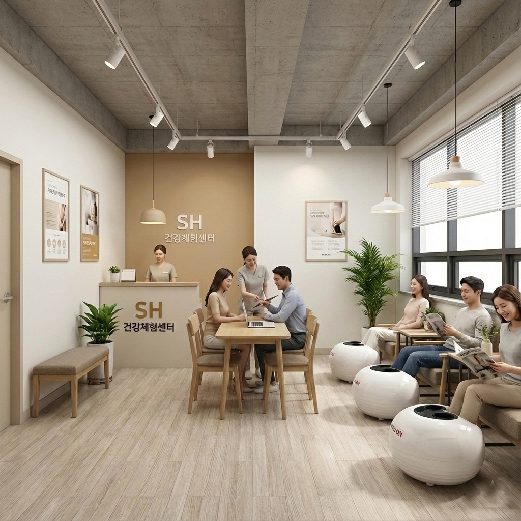 [소자본창업] SH건강체험센터 지역별 점주님을 모십니다. 고령화시대 최고의 아이템