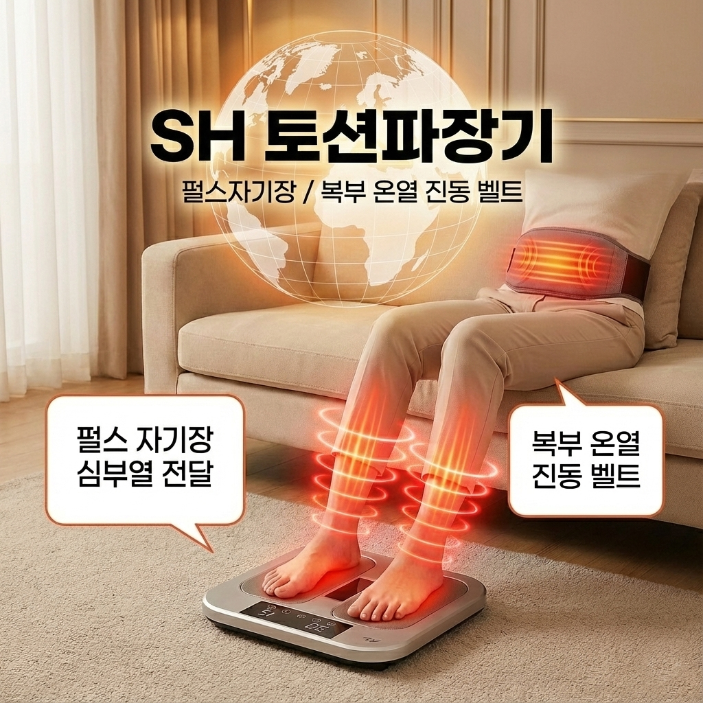 [sh건강체험센터] 의료기기 체험방 모집 자이글온네스트 sh토션파장기 음파운동기 등