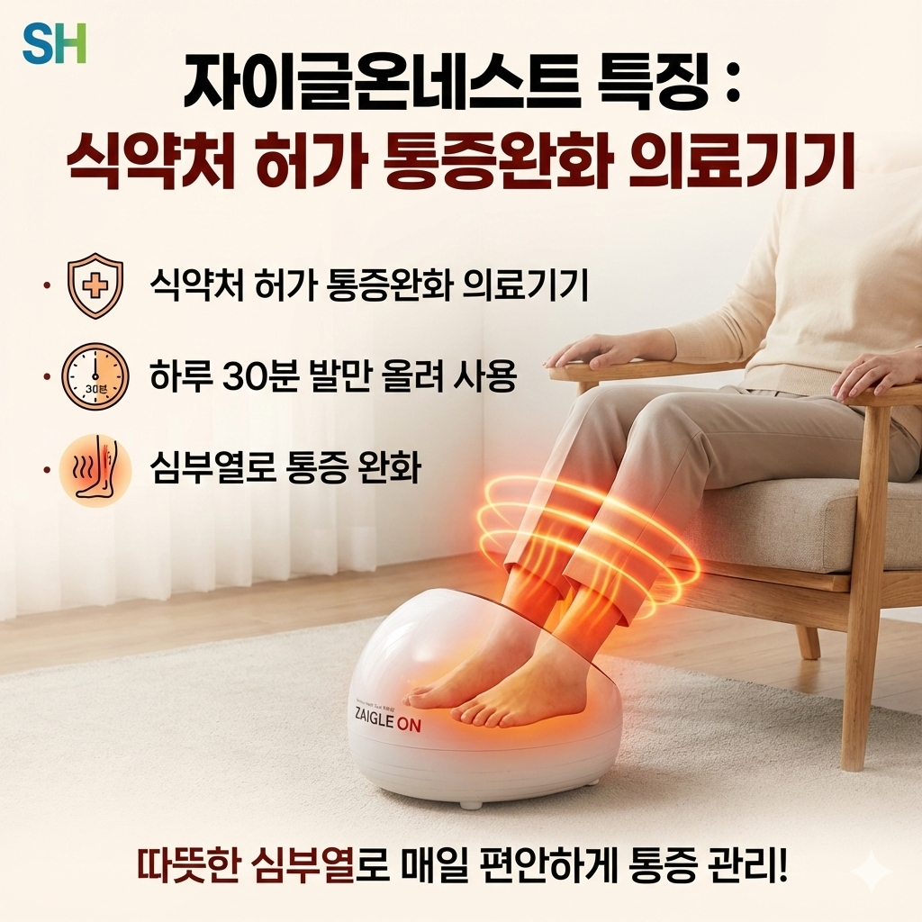 [sh건강체험센터] 의료기기 체험방 모집 자이글온네스트 sh테라토션파장기 음파운동기 등